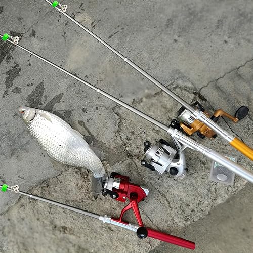 Miniatura 7 de LLDYNW 10 unidades de alarma de pesca, campanas de alarma de pesca de noche con clip de alarma de mordida de pesca, clips de plástico para caña de