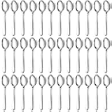 Pleafind 36-Pcs Dinner Spoons Set (7.4 inch), Spoons Silverware, Stainless Steel Spoon, Mirror Polished Tablespoon, Silverware Spoon for Home, Kitchen, Restaurant, Dishwasher Safe