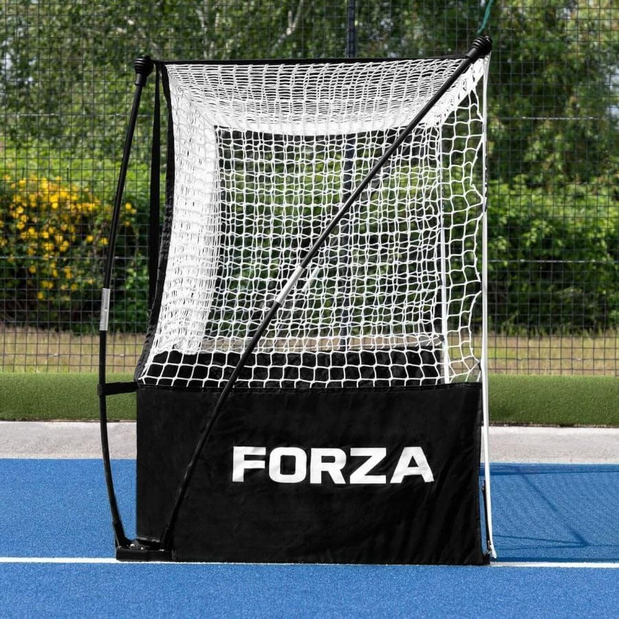FORZA Bramki do hokeja na trawie ProFlex - 3 opcje rozmiaru: 2,44 x 1,22 m / 3 x 2 m / 3,66 x 2,14 m | projekt typu pop-up – ultramiękkie, lekkie bramki do ogrodu, szkoły, klubów (2,44 m x 1,22 m (Mini)