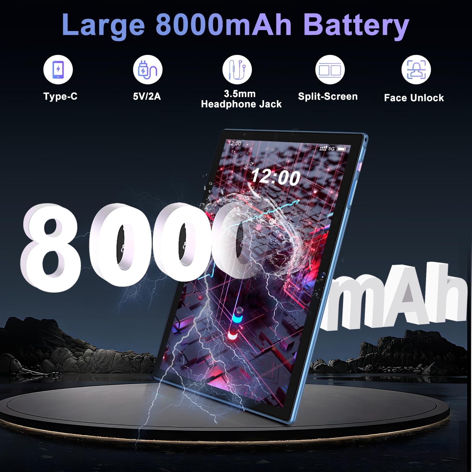 10.1インチ Androidタブレット 14GB RAM 128GB 51HXnoMiDRL.jpg