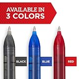 Sharpie® Roller Pens, Arrow Point, 0.7 mm, Black Barrel, Red Ink, Pack Of 12 Pens – view 4