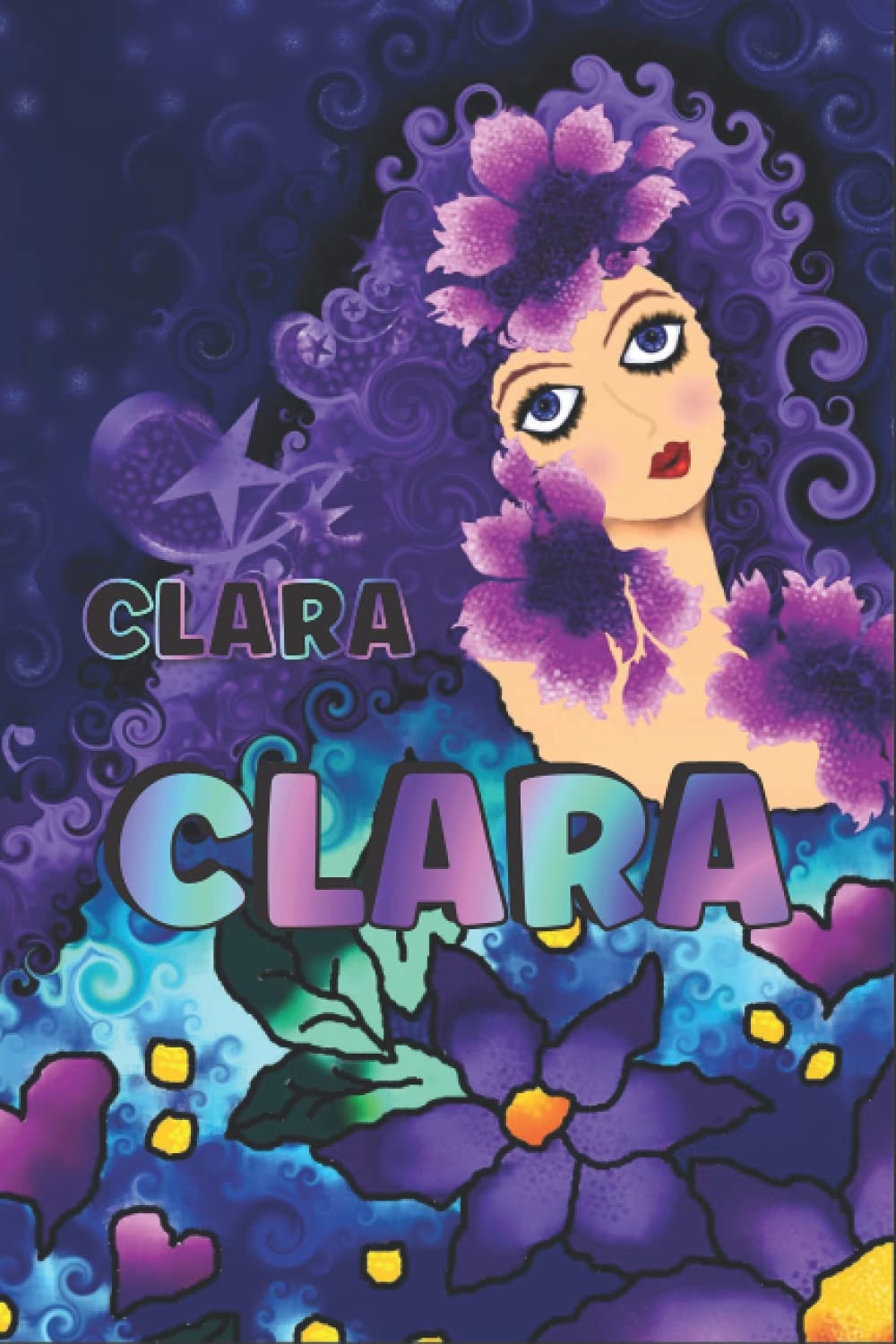 PERSONALIZED CLARA GIFT: Beautiful Lined Journal With Clara Name On Cover (Perfect Present For All Events)