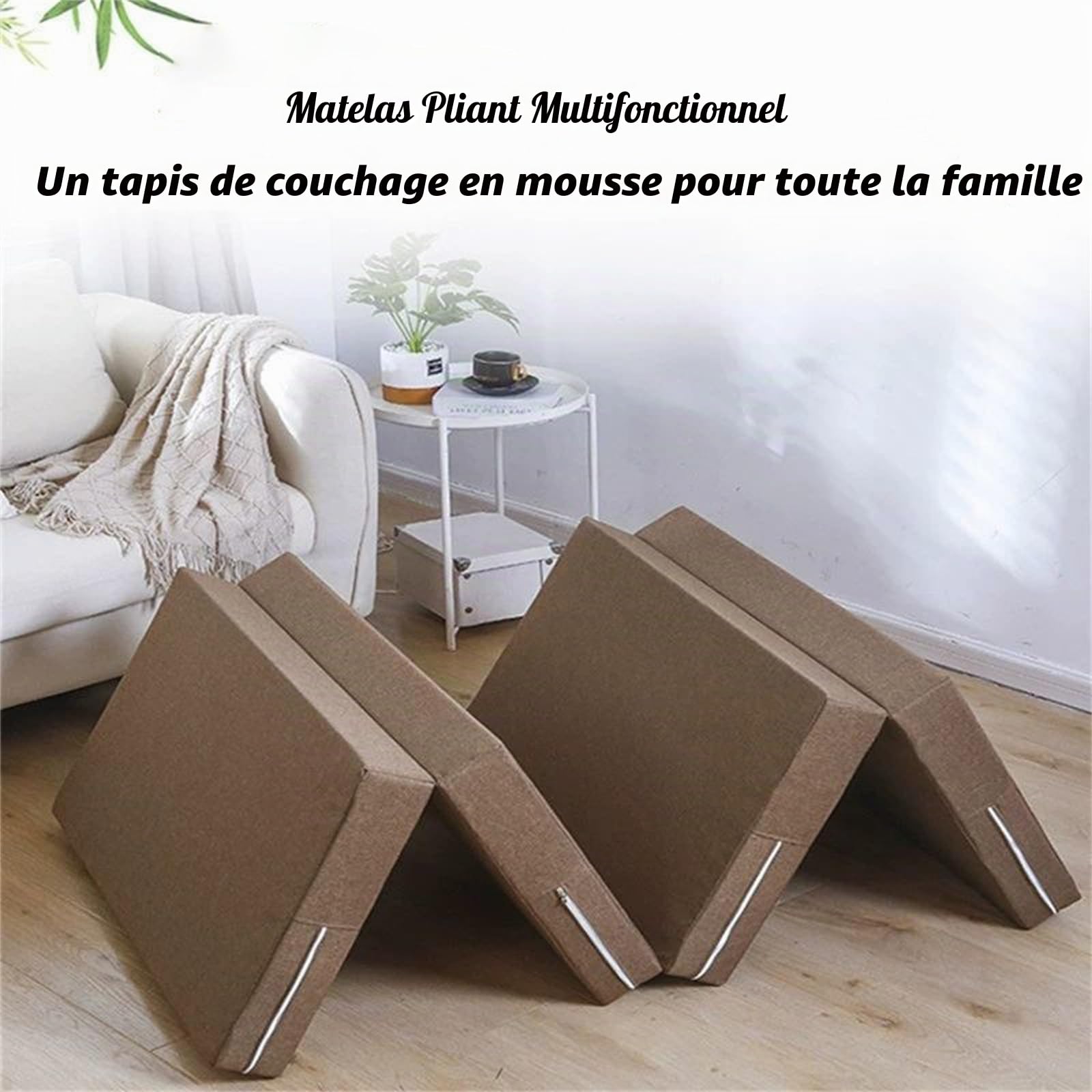 Matelas Pliable En Mousse À Mémoire De Forme, Matelas Pliable De 10cm