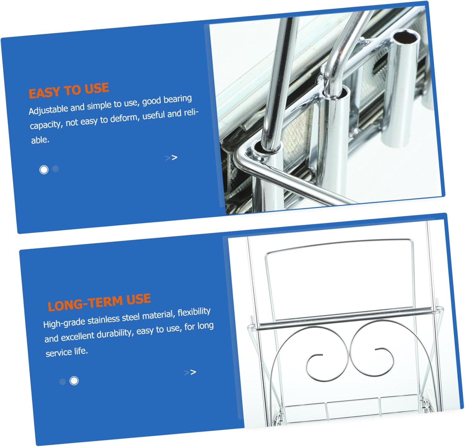 Adjustable Pull-out Slider Shelf under Sink Organizer for Kitchen Trash Can