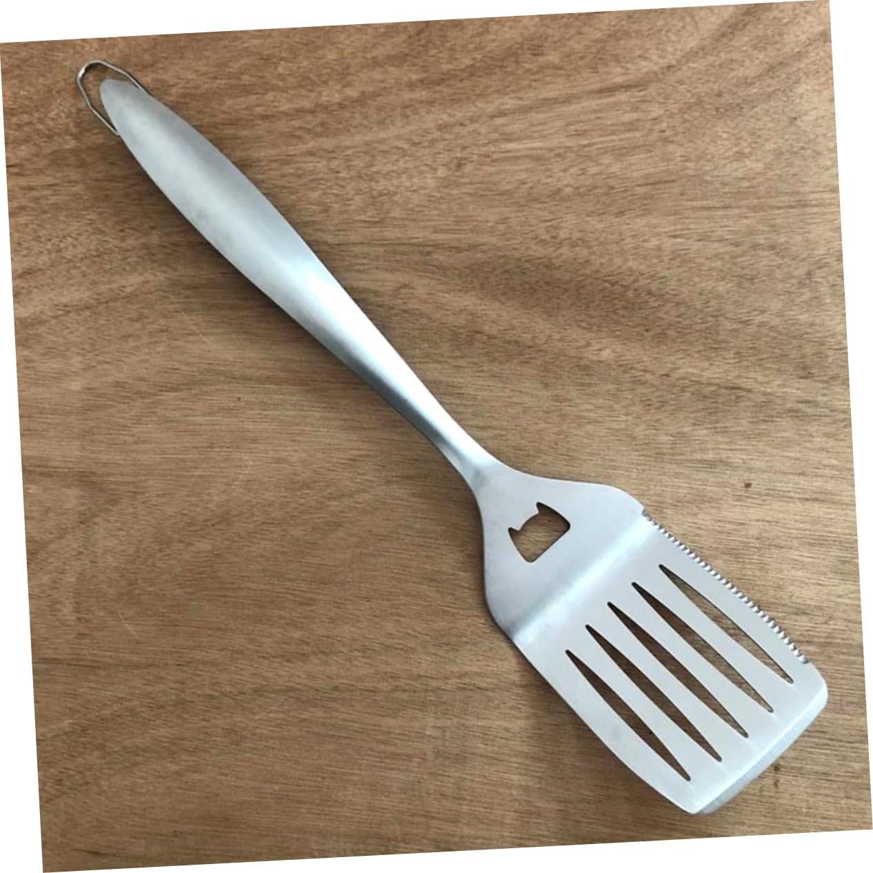 Set Utensili Barbecue Professionale Acciaio Inox Argento | Leggero e Facile da Pulire, Accessorio per Grigliate Outdoor, Soluzione Pratica per Uso Quotidiano