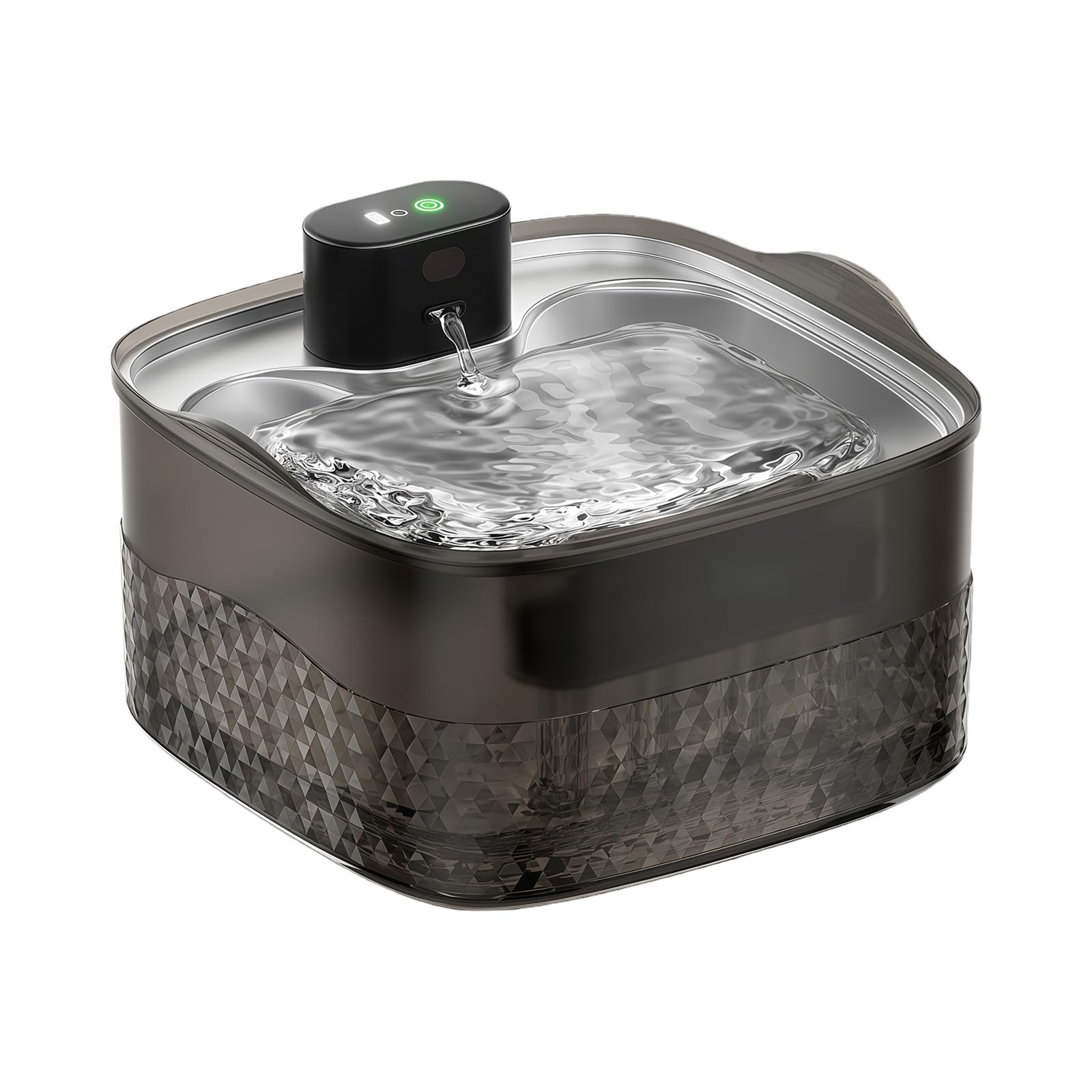 Fontaine à eau pour chats USB pour hydrater plusieurs animaux sans bruit