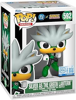 Comprar Funko Pop! Heroes: Justice League & Sonic - Silver as The Green Lantern - Sonic + DC Comics - Figura de Vinilo Coleccionable - Idea de Regalo - Mercancia Oficial