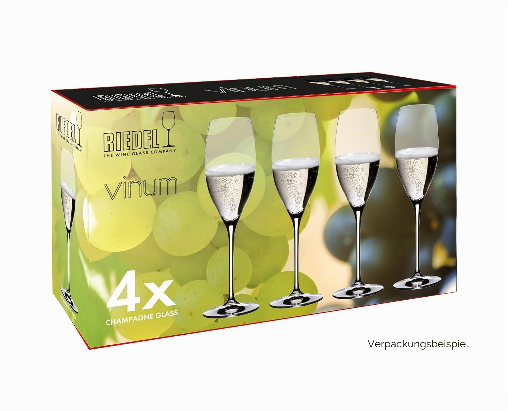 RIEDEL - Vinum Champagne Glas - 4er Set