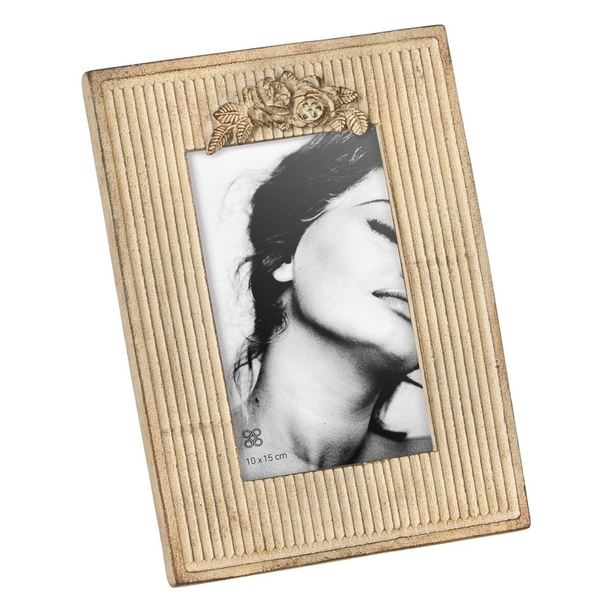 BigBuy Home Photo Frame Beige Polyresin 17.3 x 2.5 x 22 cm