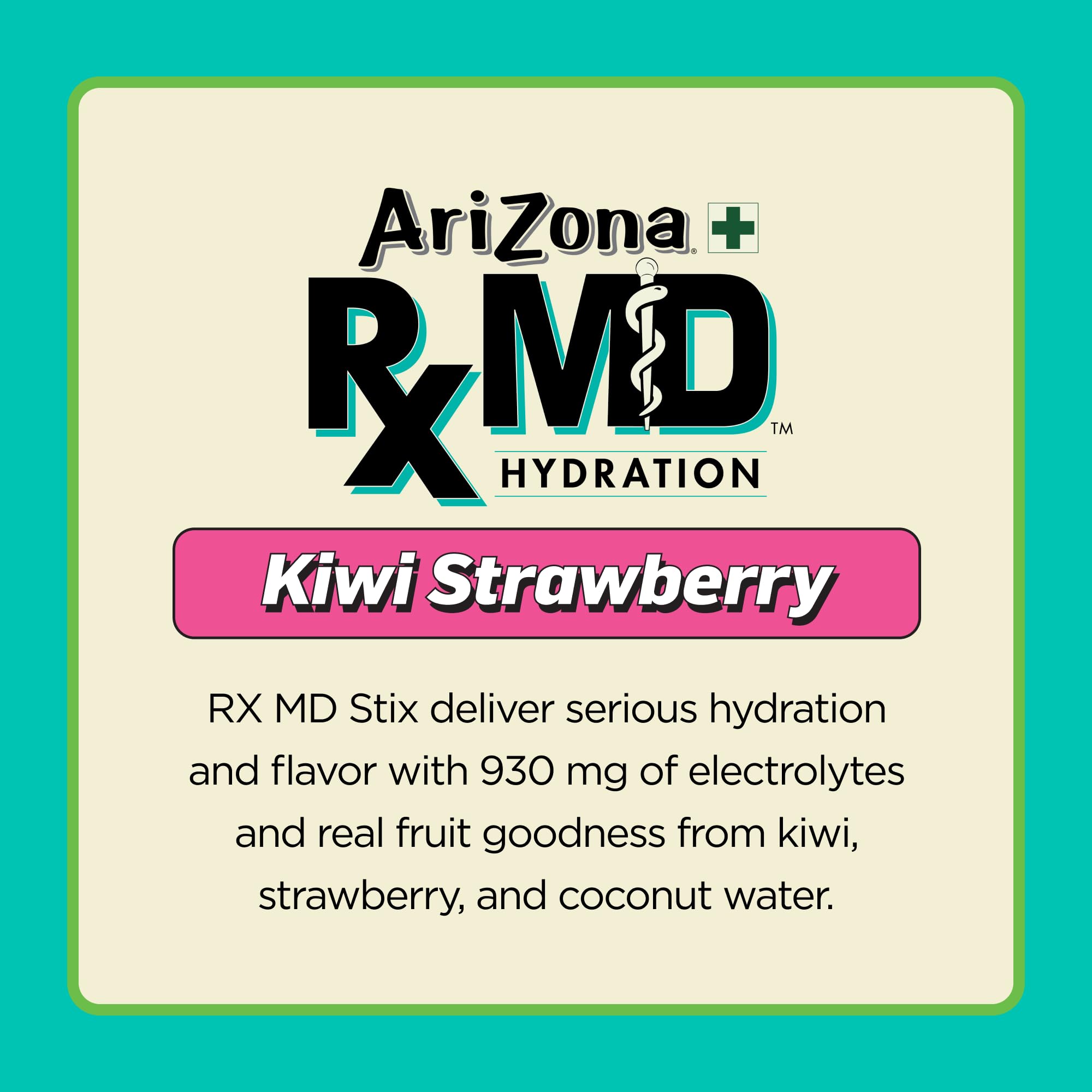 Arizona Powder Mix Snapklik.com : Arizona Rx MD Hydration Kiwi Strawberry - Drink Mix ...