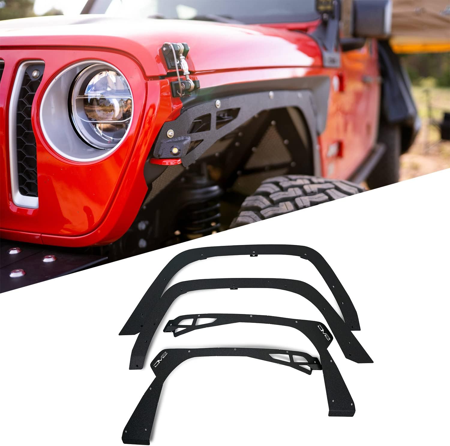 DV8 Offroad Fender Flare Deletes for 20202022 Jeep