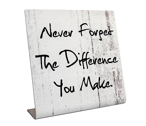 IIPOBIPOPY Motivational Desk Decor - Motivational Quotes Desk Sign for
