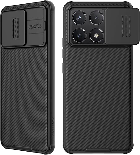 WVOZWWO Para Xiaomi redmi K70 ProPoco F6 Pro 5G, Funda protectora delgada con protector de cámara PC duro TPU Funda delgada antiarañazos para Xiaomi