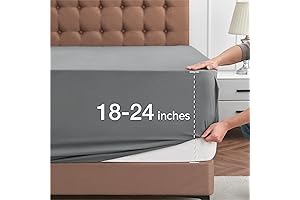 Ultra Soft Extra Deep Pocket Cal King Fitted Sheet