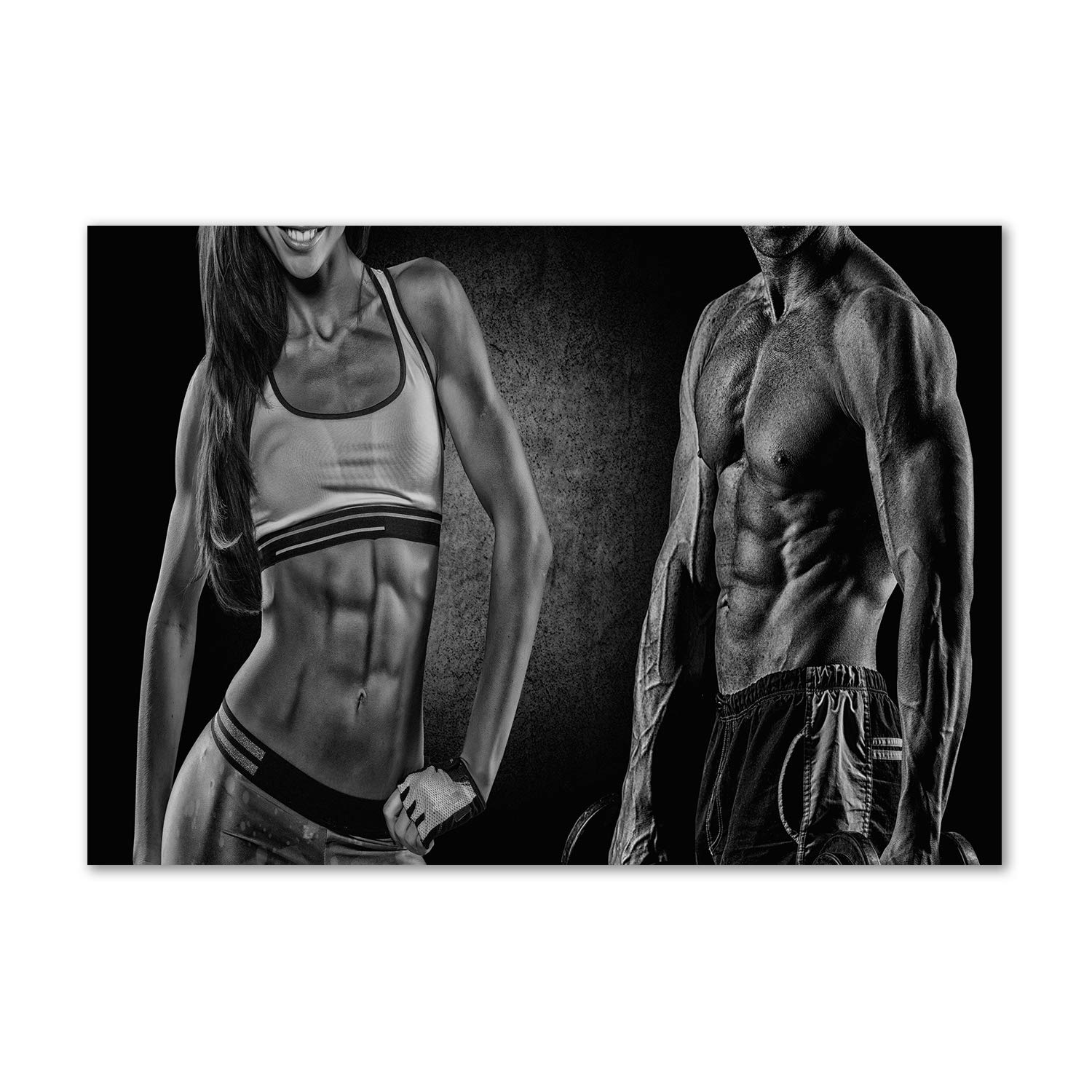 Acrylic glass mural art image verre plastique de sport et fitness
