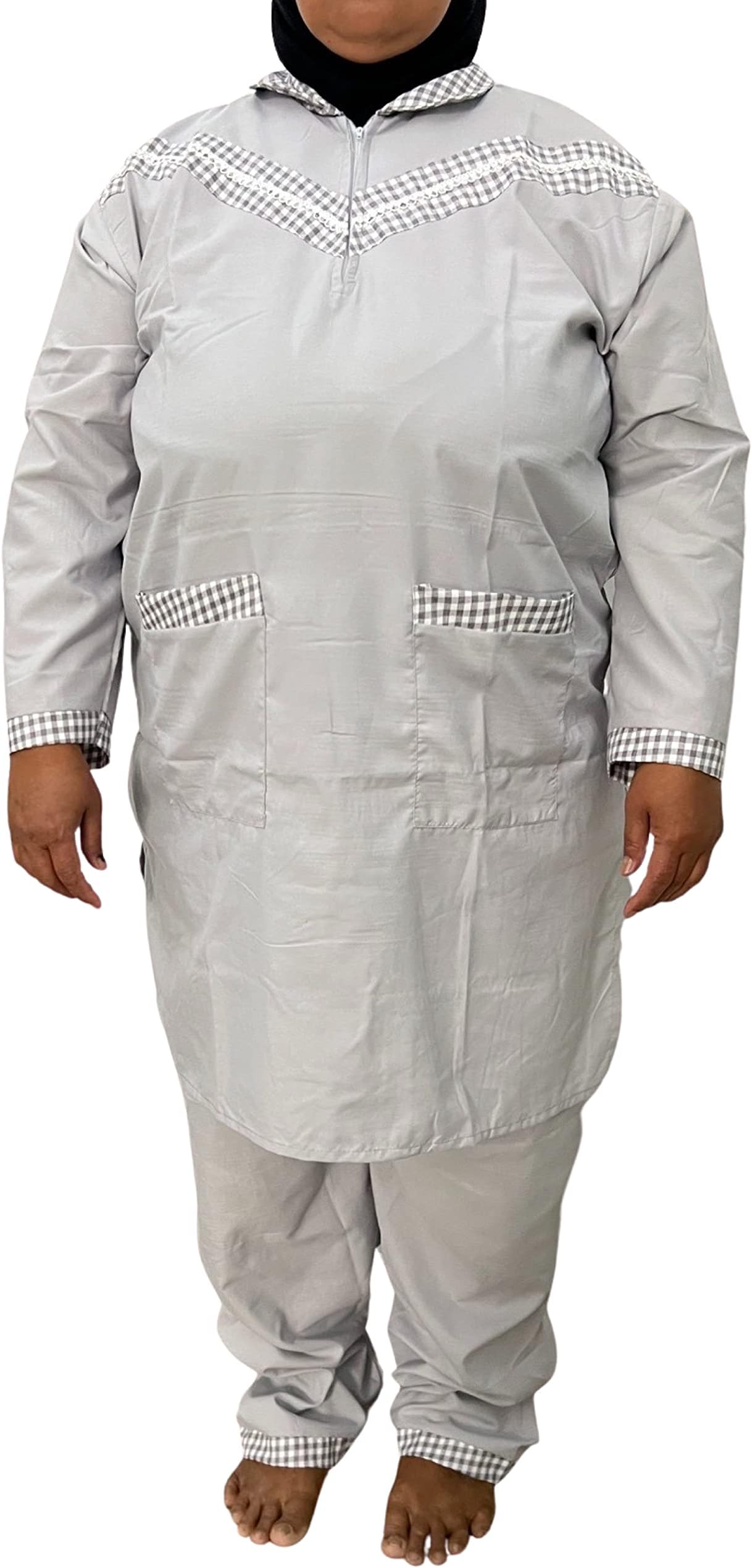 GenericOversized Housemaid Maid Nanny Uniform Scrubs Working Uniform Cotton 3XL (XXXL)