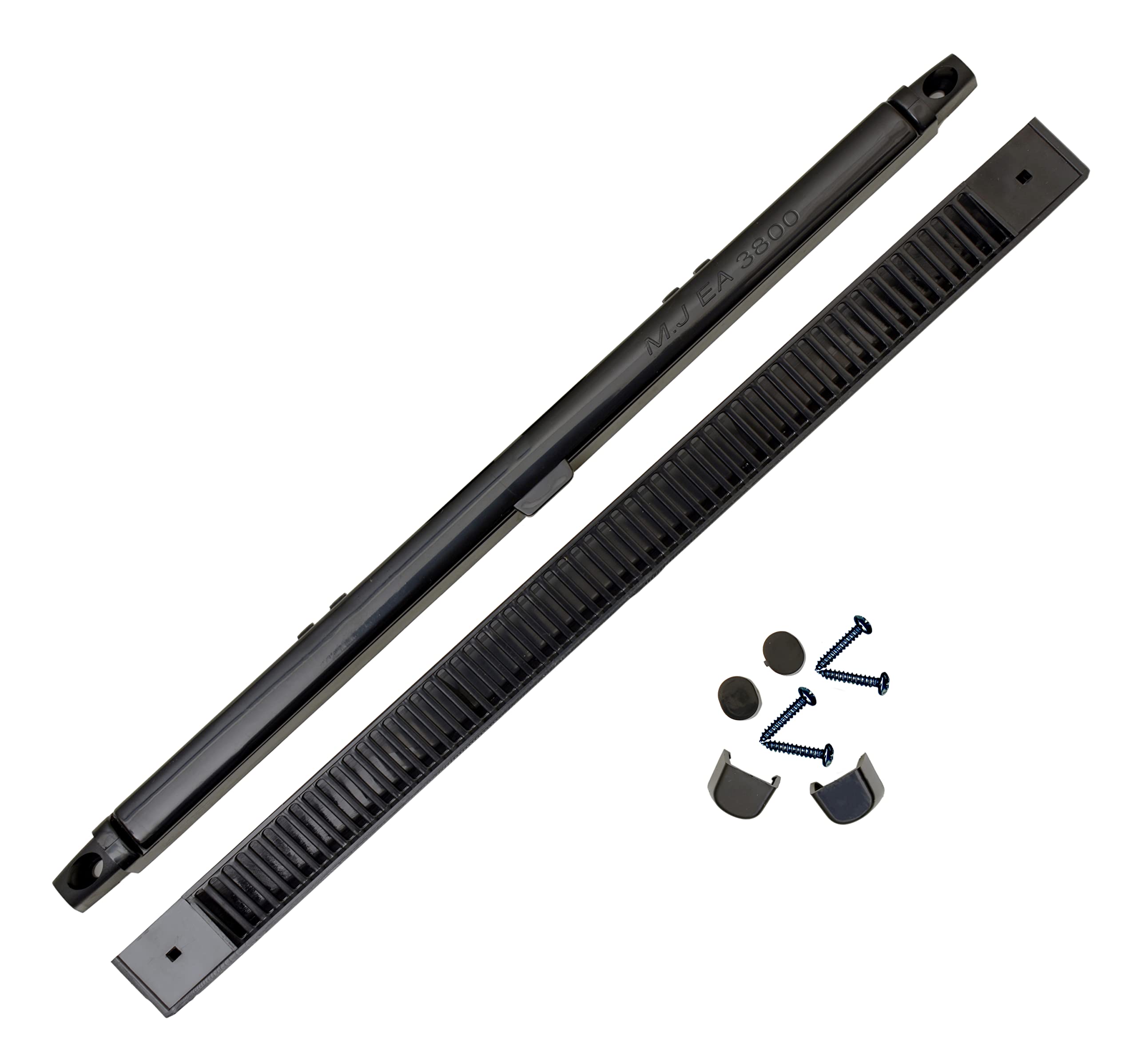 5X 409mm EA3800 Black Trickle Slot Vent for uPVC, Timber, Aluminium Window Prevents Condensation, Damp & Mould by Air Ventilation Adjustable Flap (5, Black)