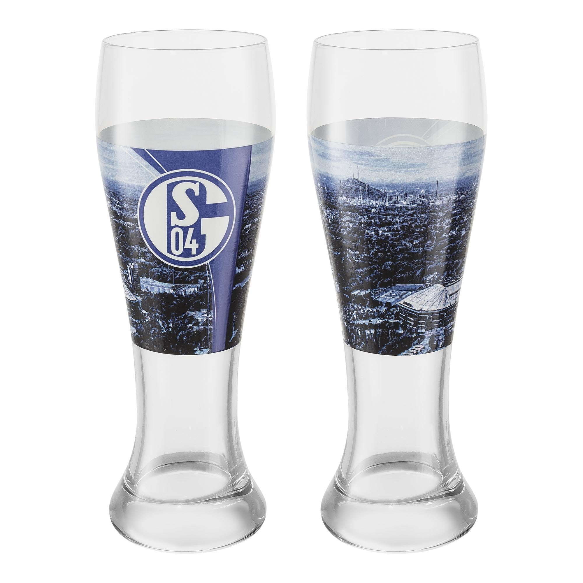 FC Schalke 04 Weizenbierglas 2er-Set - STK