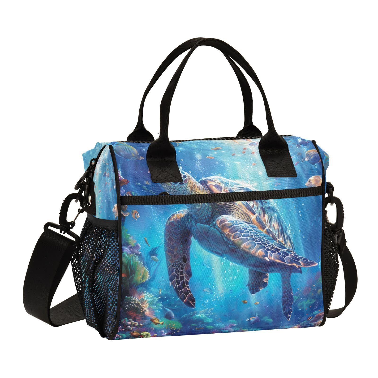 Amazon.com: Nesatuwa Seaworld Turtle Lunch Bag Women & Men