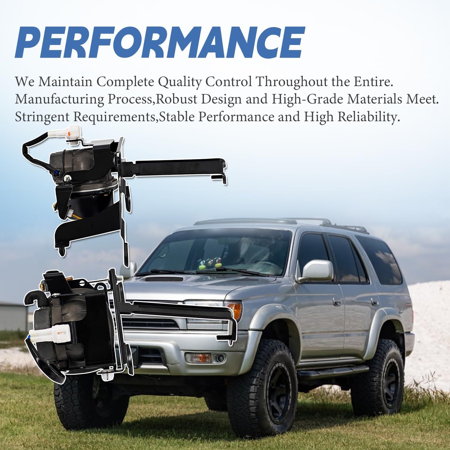 Front Left & Right Pair Fog Light W/Bulbs Fits For Toyota 4Runner SR5 Limited Base 1999-2002 Replace# TO2593110 TO2592110 81220-35030 81210-35050