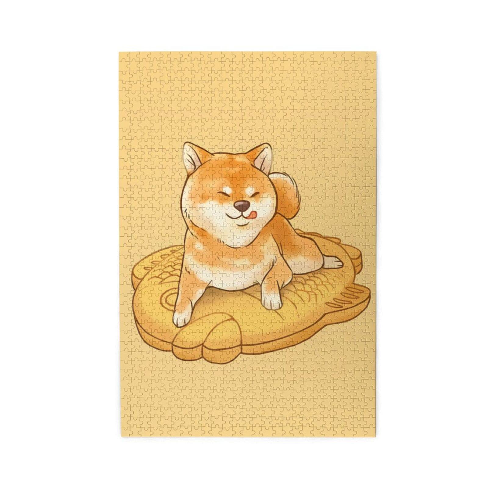 Amazon.co.jp: ジグソーパズル 1000ピース パズル 可愛い柴犬と