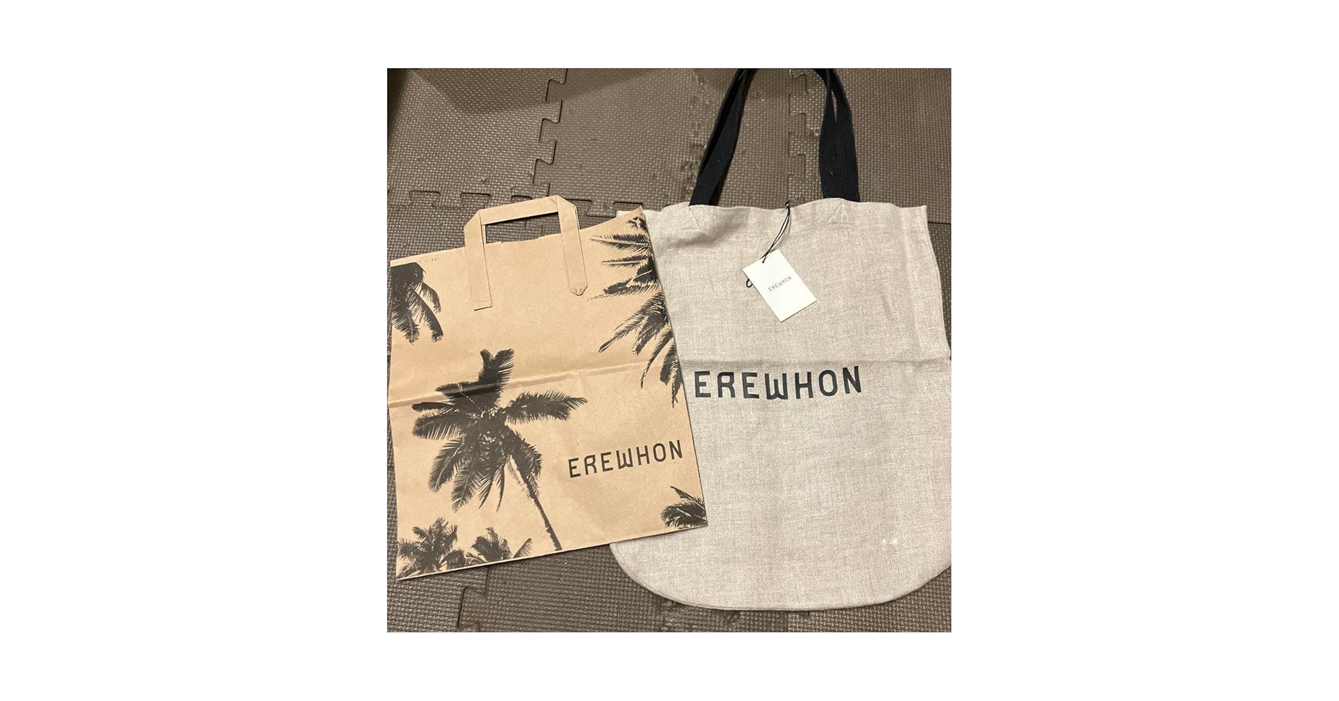 Amazon.co.jp: エレウォン EREWHON エコバッグ&紙袋セット