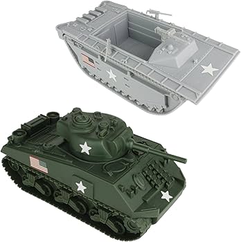Amazon.com: BMC WW2 Iwo Jima Plastic Army Men - Island, Tanks