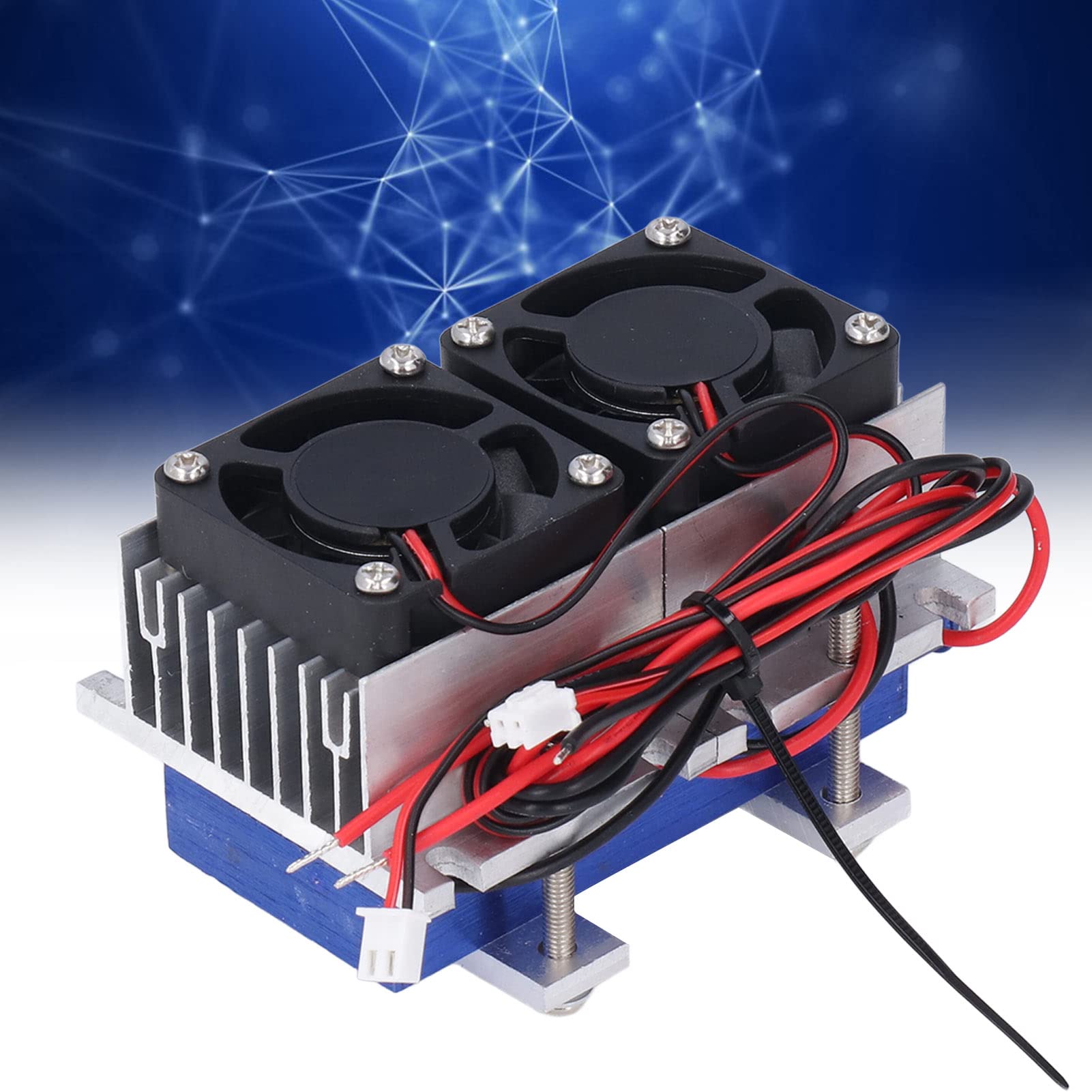 Raffreddatore di Refrigerazione a Semiconduttore 12V 15A 120W, di Raffreddamento a Refrigerazione Termoelettrico Peltier Dispositivo di Raffreddamento Ad Aria per Radiatore