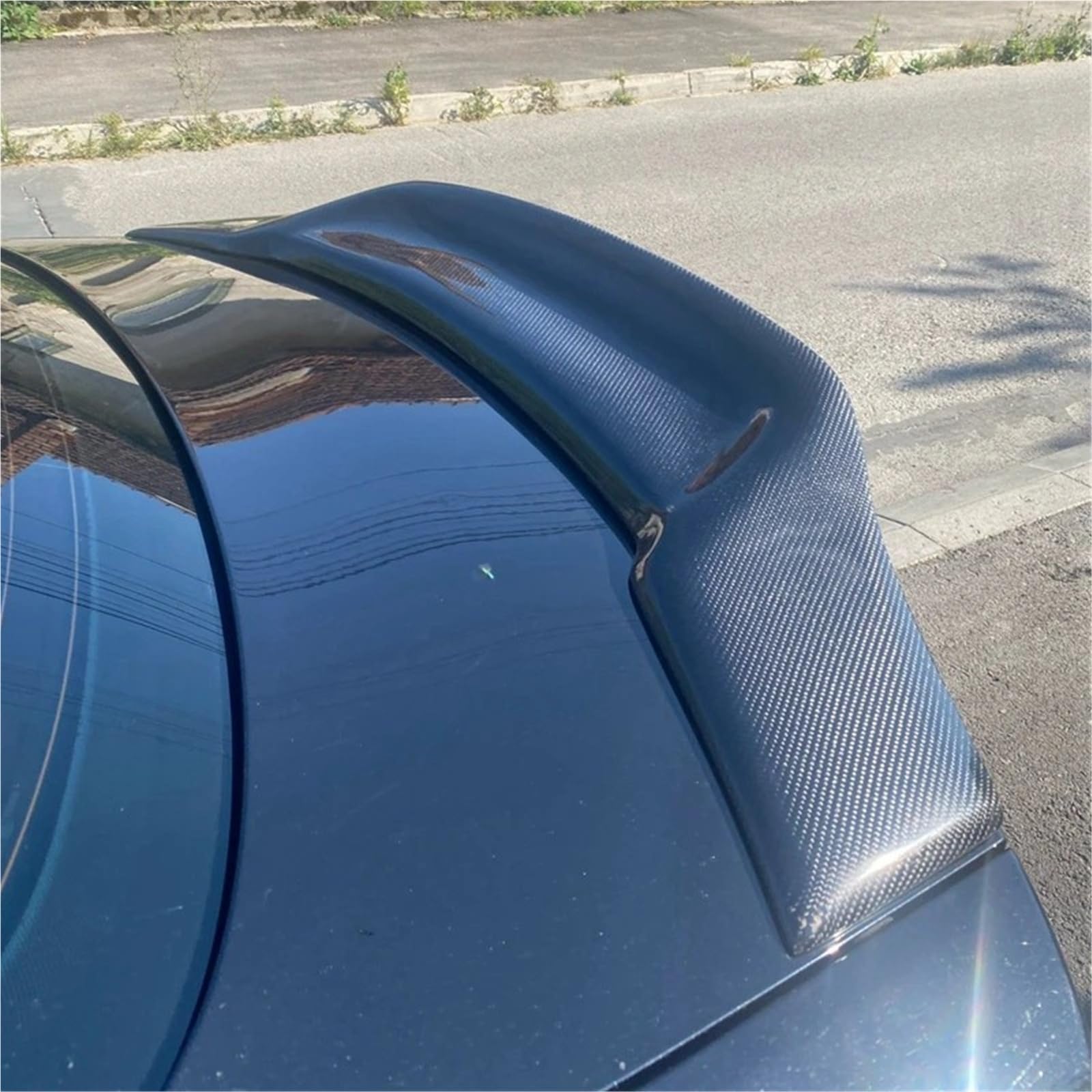 Dla A-udi A5 2 Doors 2009-2016 Skrzydło Na Klapie Spoiler Bagażnika Lotka Tylny Dekoracja Zewnętrzna Samochodu Spojler Tylny Trunk Wing(Real carbon fiber)