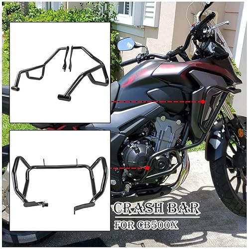 Miniatura 5 de Accesorios para motocicleta CB500X 19-23, barras de acrobacias de acero para carretera, protector de motor, marco de carrocería, kit de protector de