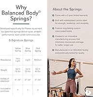 Vista 5 de Balanced Body Allegro Stretch Pilates Reformer, equipo de entrenamiento y equipo de ejercicio de pilates para el hogar o estudio