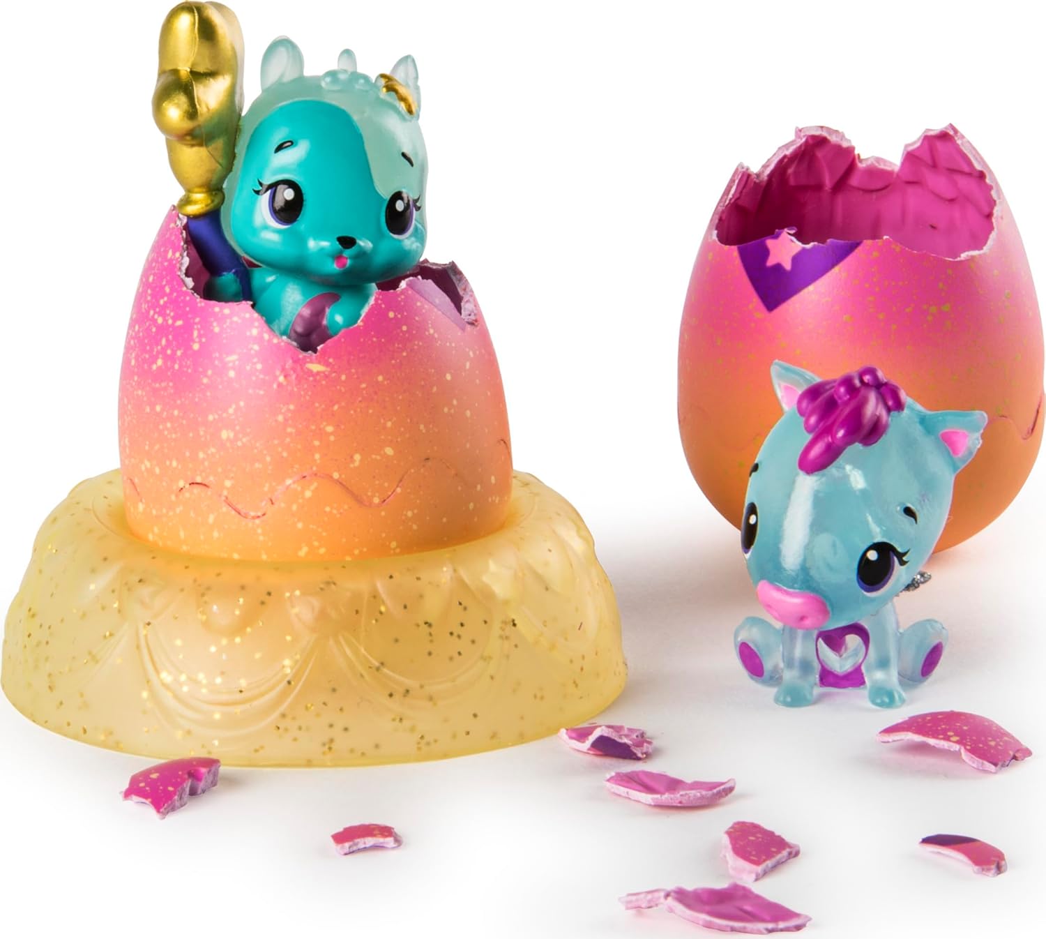 Hatchimals Colleggtibles Season 4 Hatch Bright Mystery 2-Pack with Nest
