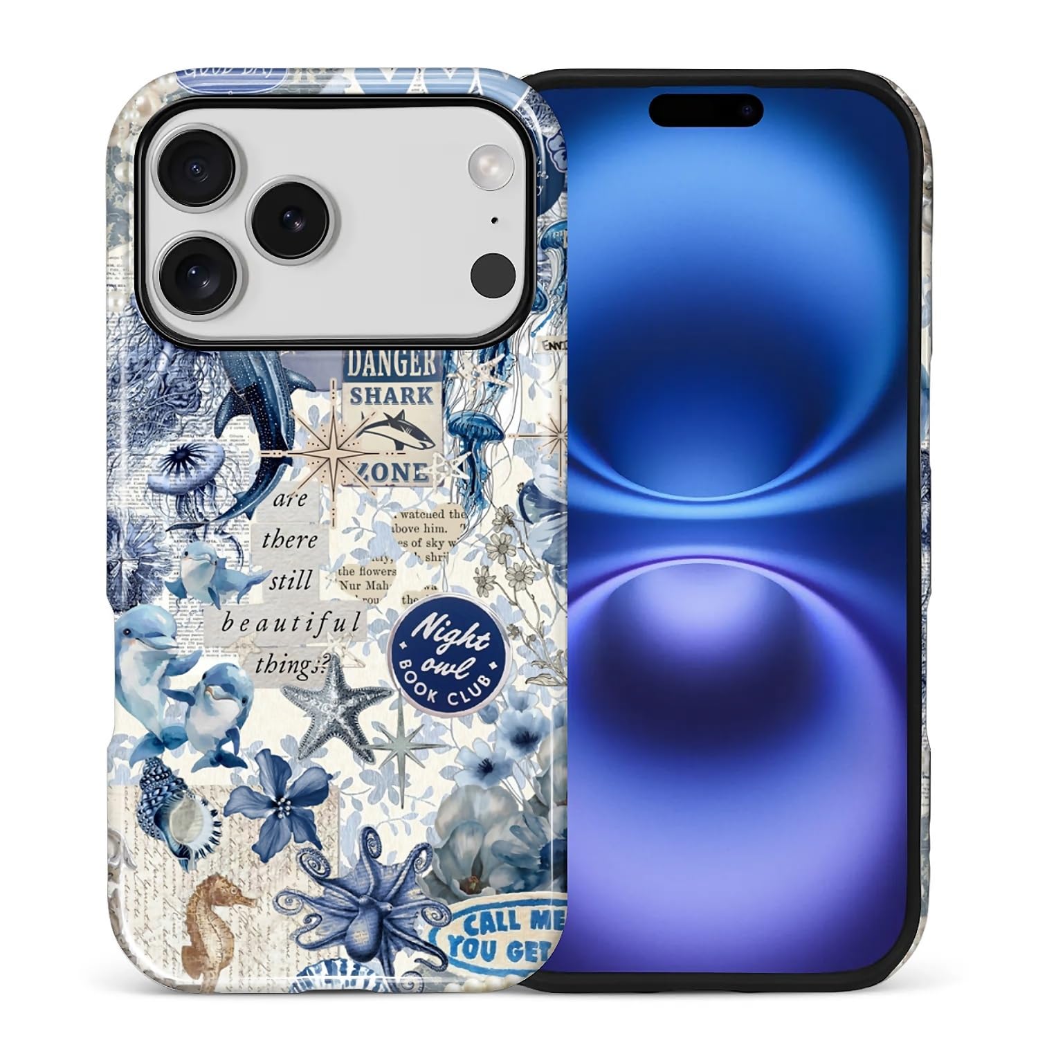 Coque compatible avec iPhone 17 Pro double couche solide pour filles - 8
