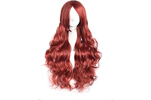32 Long Hair Spiral Curly Princess Fiona Inspired Costume Cosplay Wig