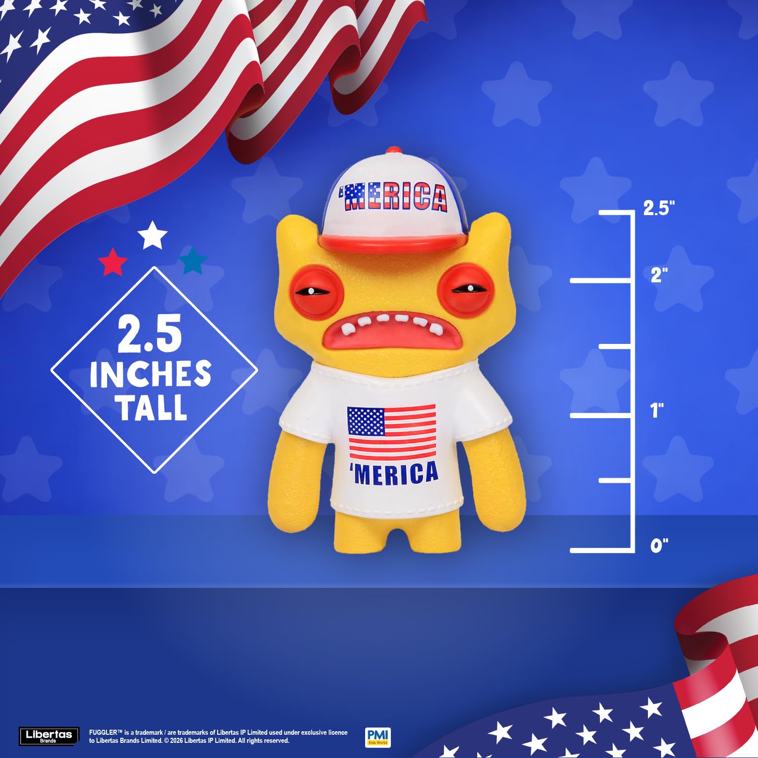 Amazon.co.jp: Fuggler USA 250周年記念コレクションフィギュア 5