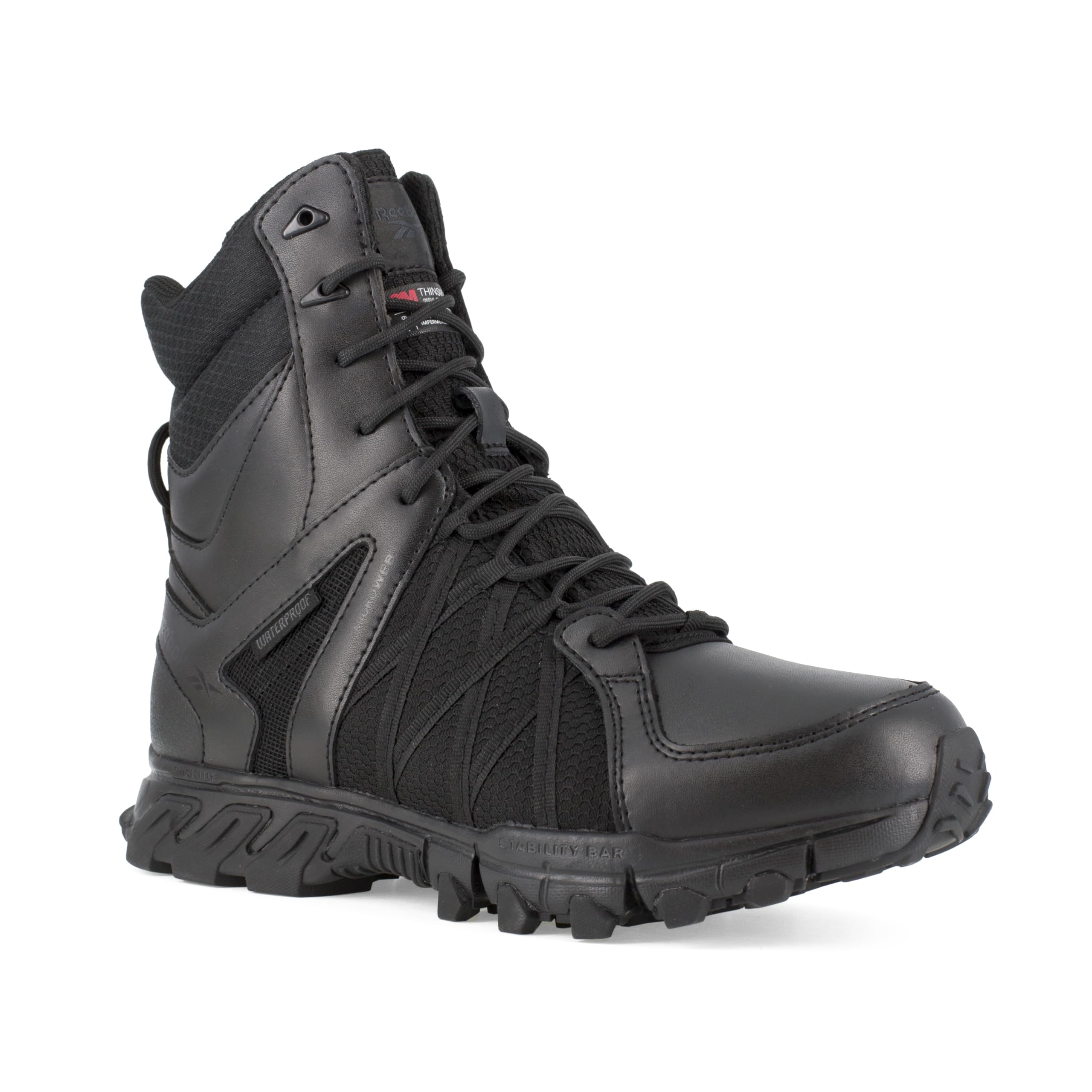 Reebok Work Trailgrip Tactical Wp Side Zip Mens Boot