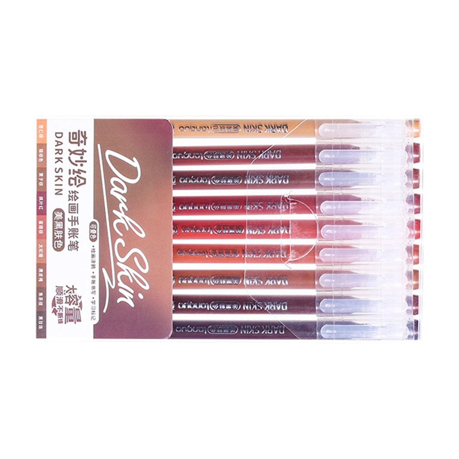 Xjdzineq 2 Multicolor Gel Pens for Color Coding, Card Making & Drawing | 9 Assorted Needle Tip Journal Pens Journaling Pen Set