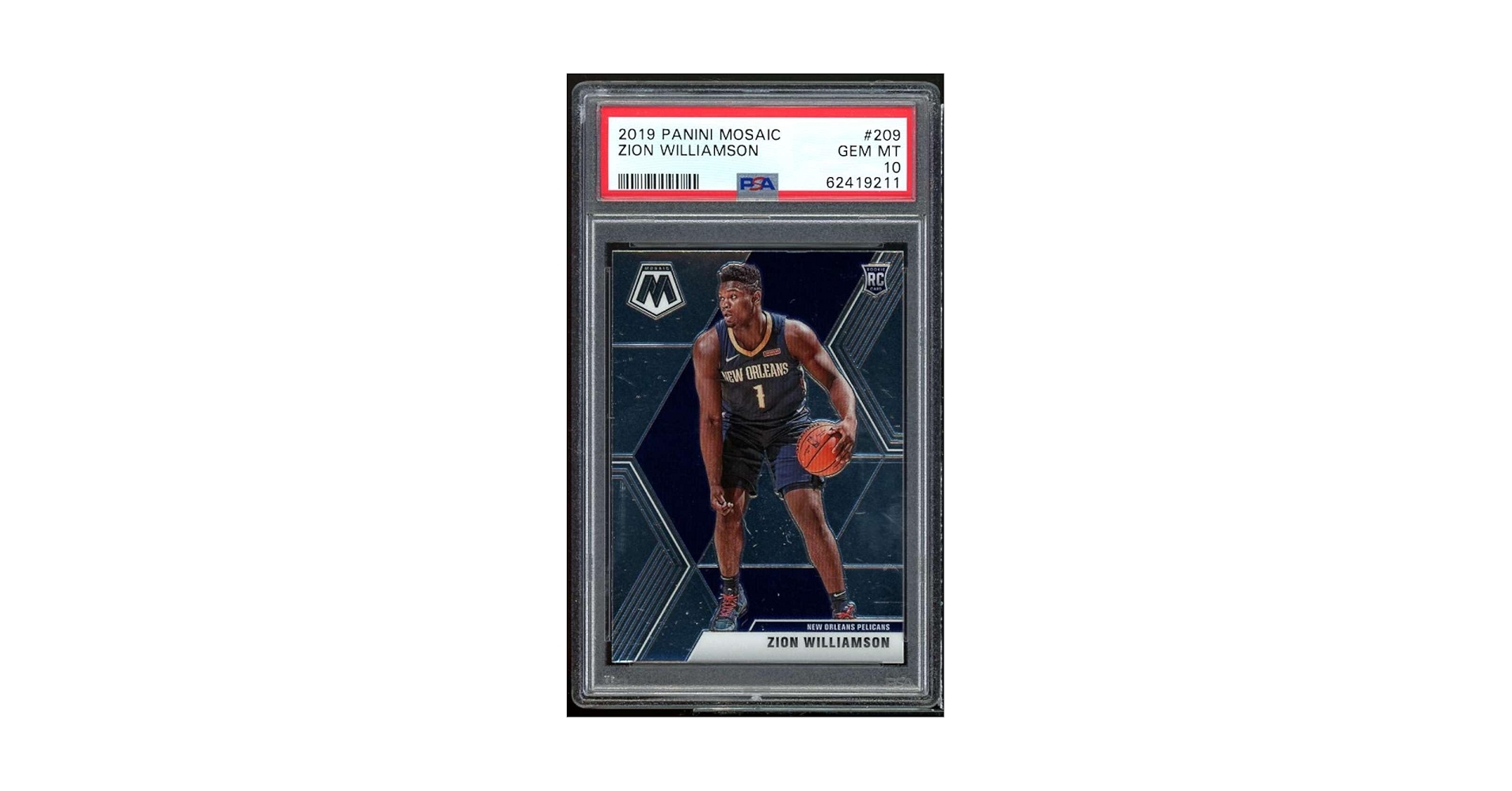 Amazon.com: Zion Williamson Rookie Card 2019-20 Panini