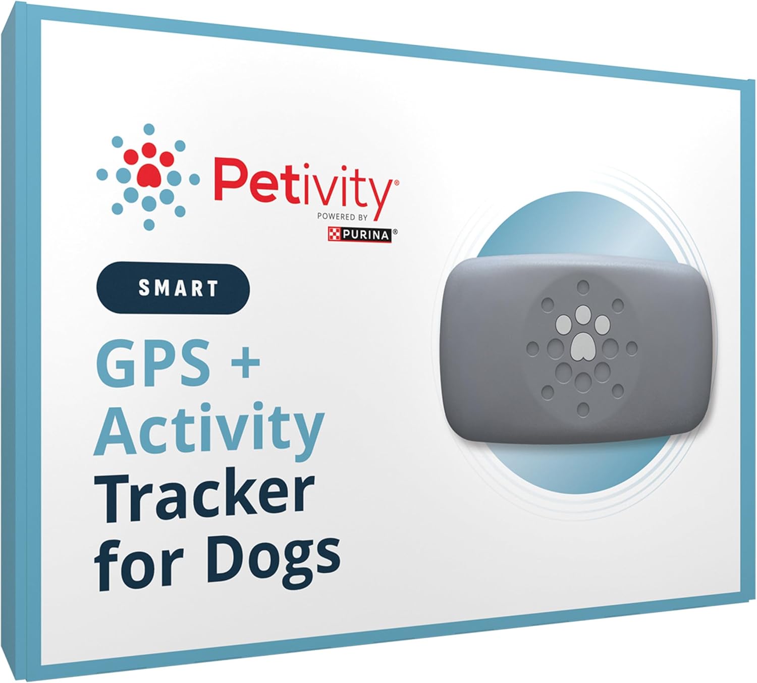 Petivity Smart GPS and Activity Pet Tracker for Dogs Powered by Purina, Waterproof Real Time Tracking GPS Dog Collar, Downloadable App, Subscription Required