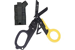 6-in-1 Foldable Trauma Shears: Ultimate Emergency Response Tool