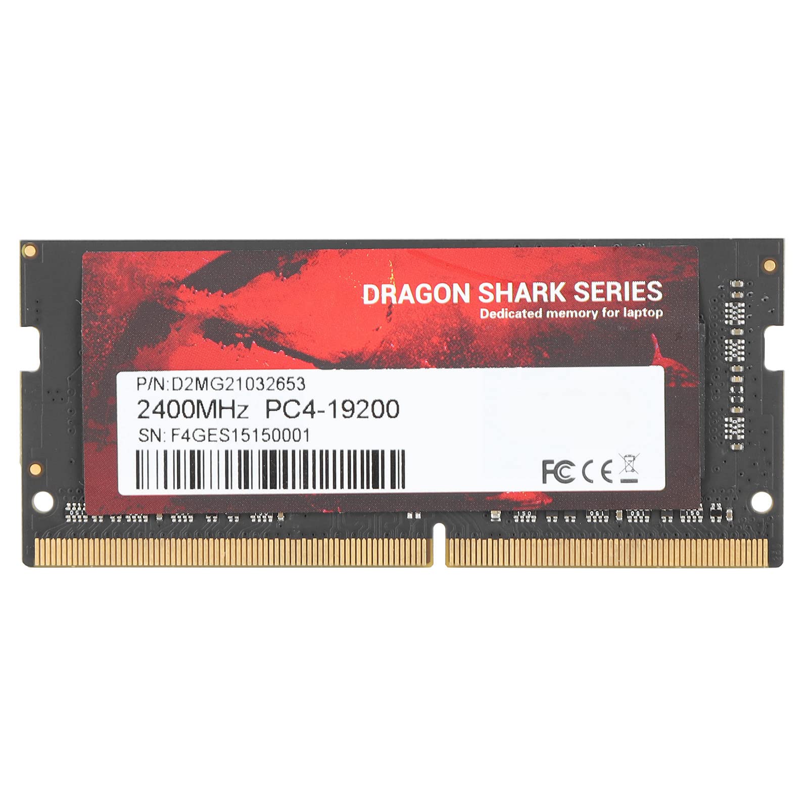 Wysokowydajna pamięć RAM DDR4 Wąska Aluminiowa pamięć do Notebooków DDR4‑2400 MHz 16 GB do Laptopów (16 GB)
