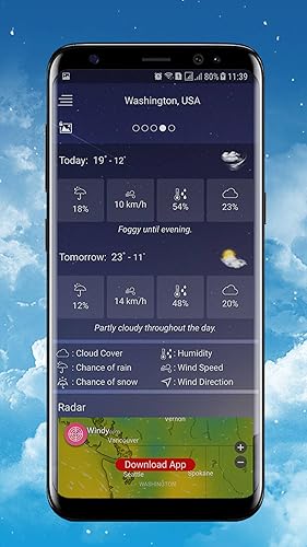 Previsão do tempo - Weather forecast
