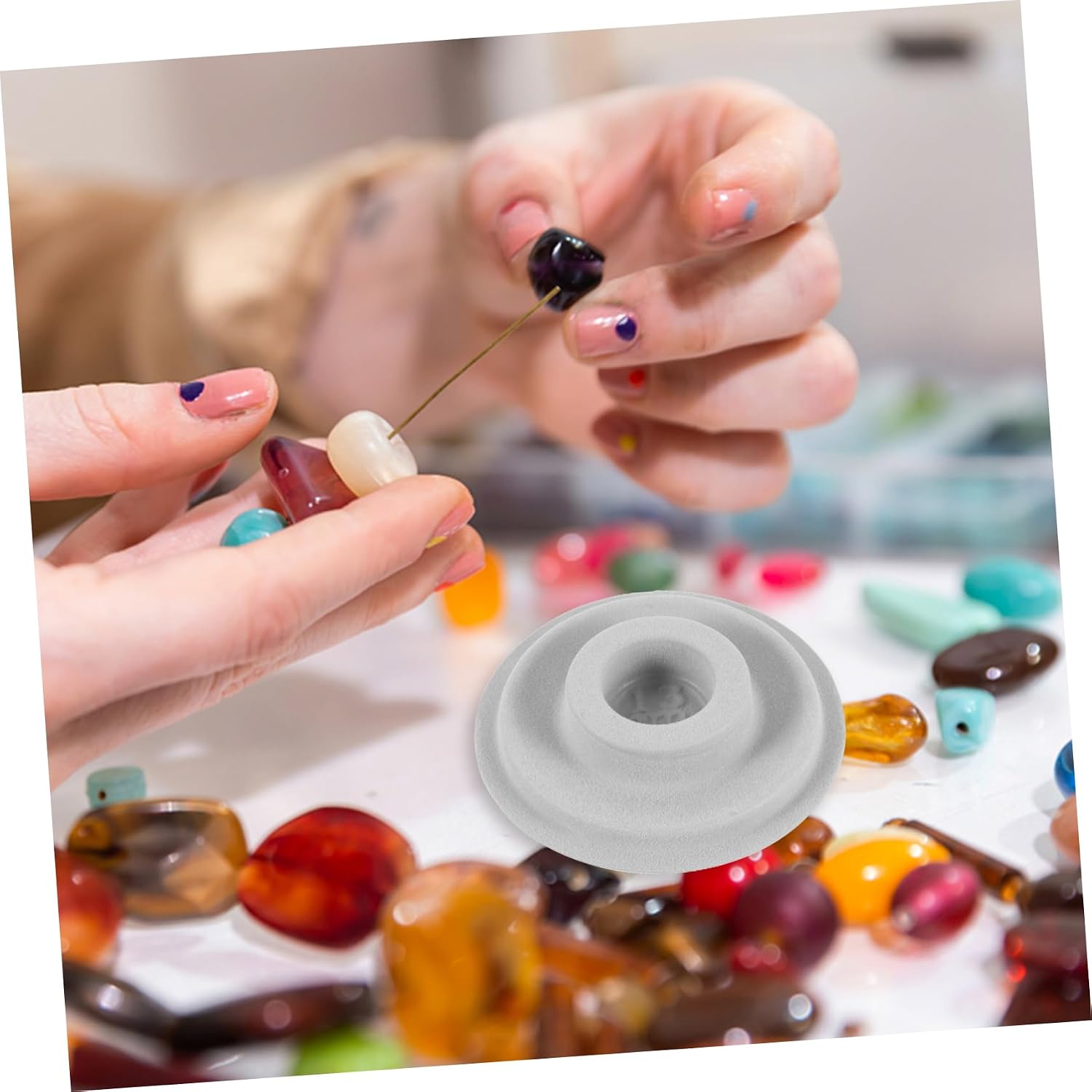 Lurrose 8pcs DIY Jewelry Making Bead Board Bead Jewelry Tray Design Board Organizer Tray