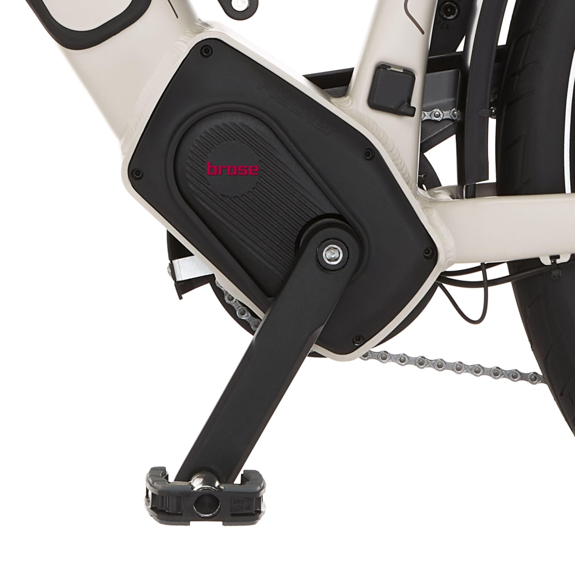 Fischer E-Bike Trekking VIATOR 7.0i, Elektrofahrrad für Damen und Herren, Mittelmotor 70 Nm, 36 V Akku, zementgreige matt