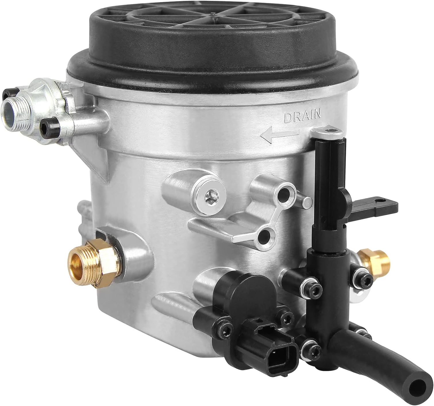 F81Z9155AC Fuel Filter Housing Assembly Compatible with Ford 1999-2003 7.3L Powerstroke F250 F350 F450 F550 E350 E450 E550 Excursion Replace F81Z-9155-AC FG1057