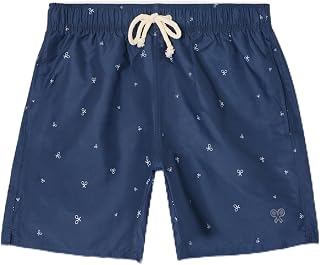 SILBON Bañador Miniraquetas Azul Marino para Hombre Talla L
