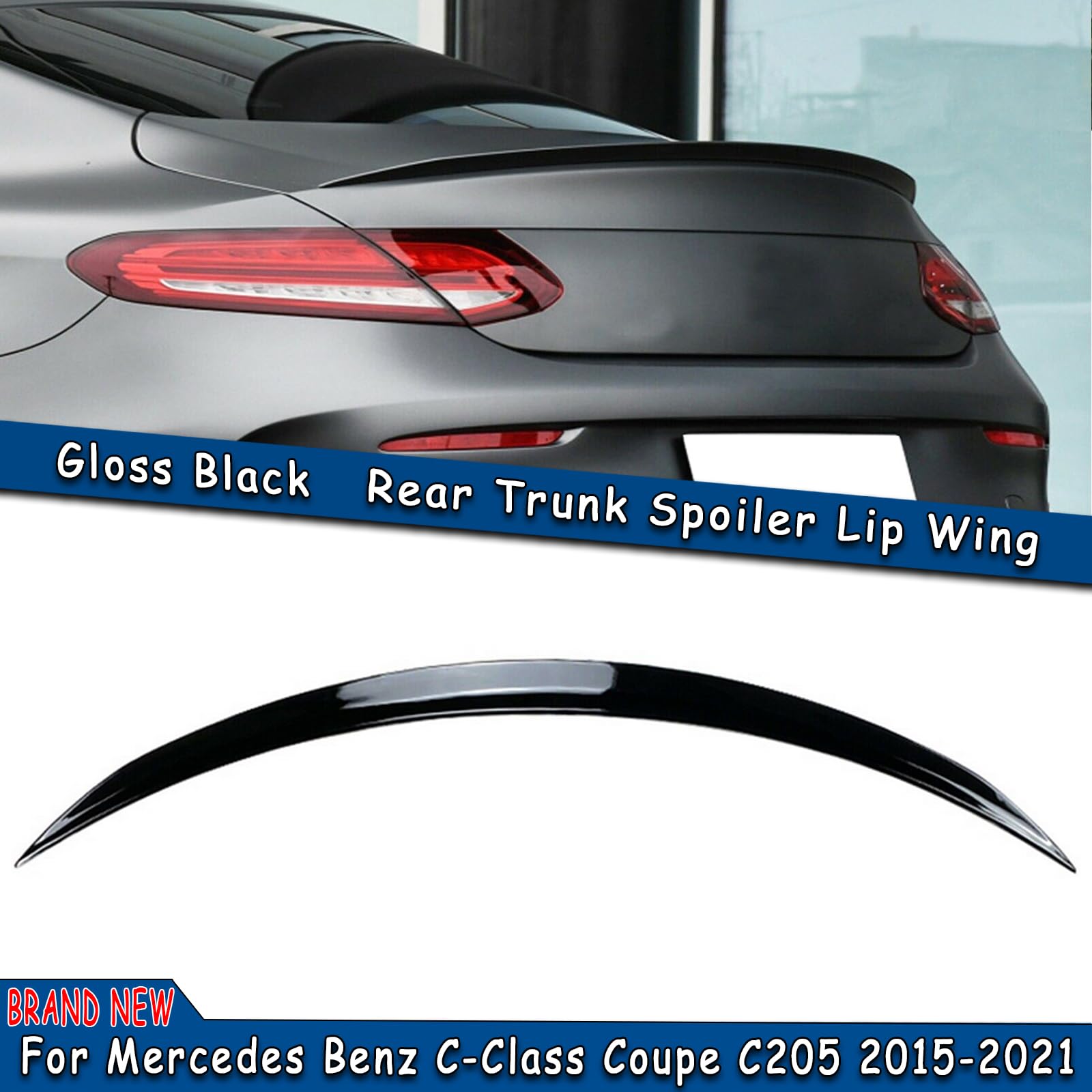Ailerons arrières pour Mercedes Benz Classe C Coupé C205 2015-2021