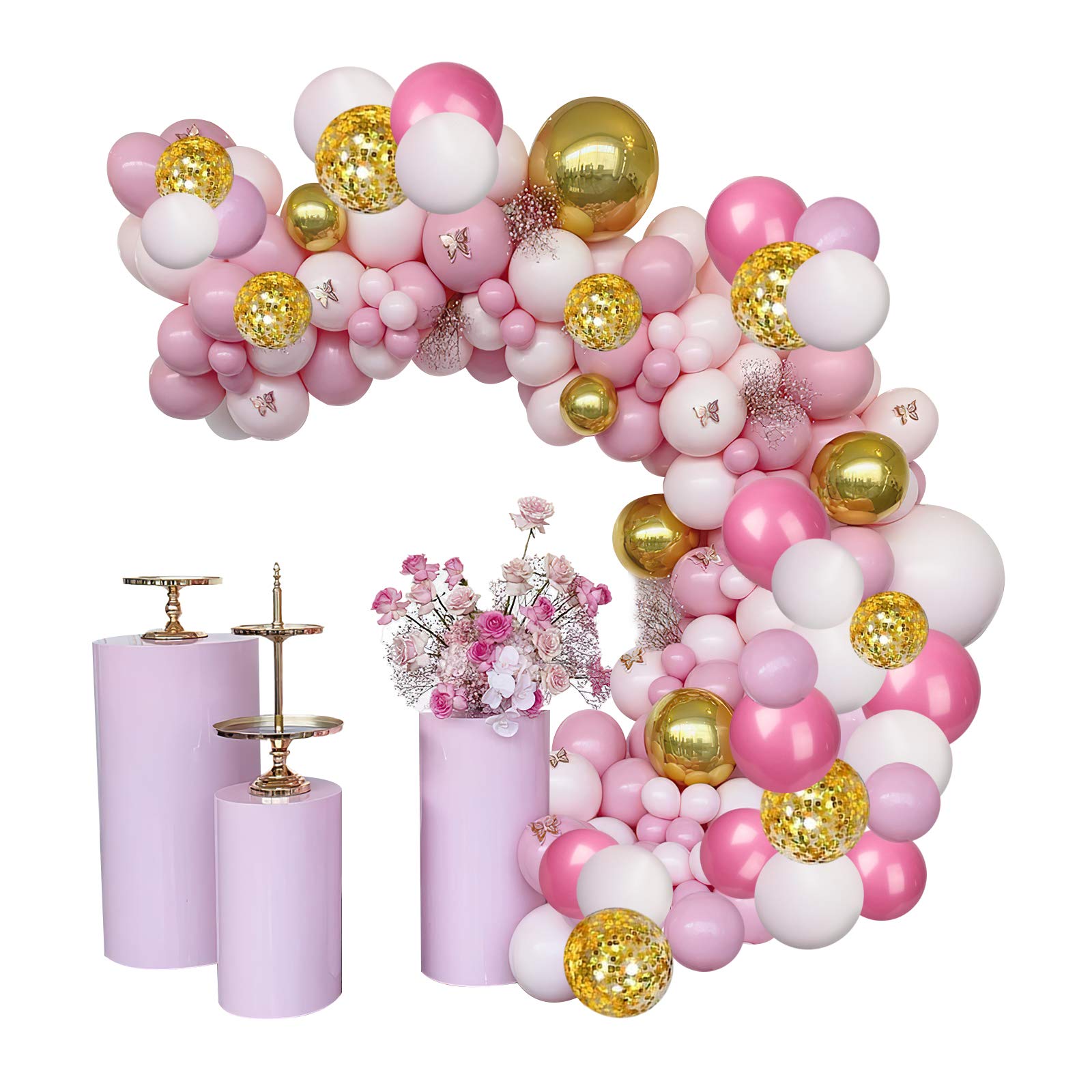 Produktbild von 100 Stück Metallic Luftballons 12 Zoll – Bunte Latexballons Für Helium, Geburtstag & Hochzeit