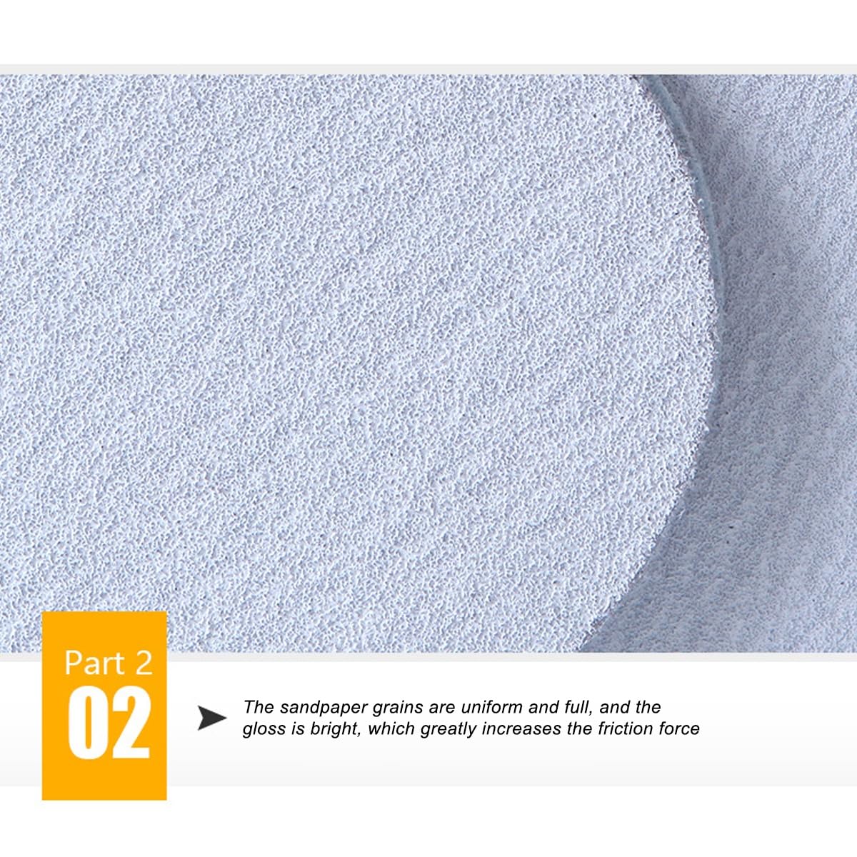Aksamitny papier piaskowy 100 sztuk 3 "4" 5 "7" 9 "Tarcze szlifierskie Pad 60-1000 zamek rzep papier ścierny wiertło szlifierka narzędzia obrotowe do szlifowania ścian metalowych polerowanie (3