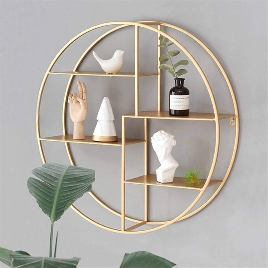 Amazon｜ウォールシェルフ ウォールラック 壁掛け棚 壁付け飾り